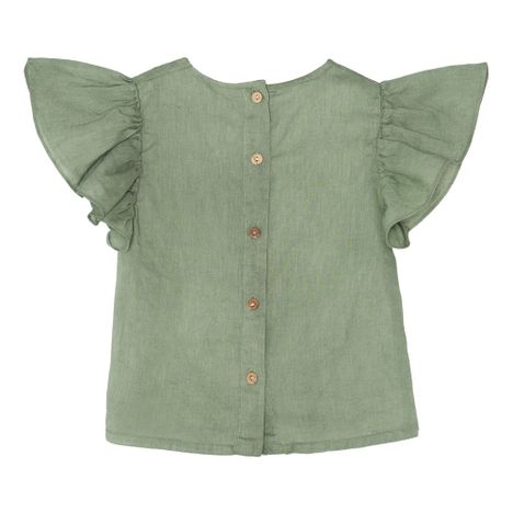 Blouse Lin Bio Volants Peter-product