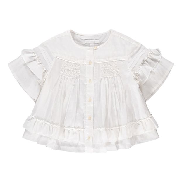 Blouse Volants Boutonnée-product