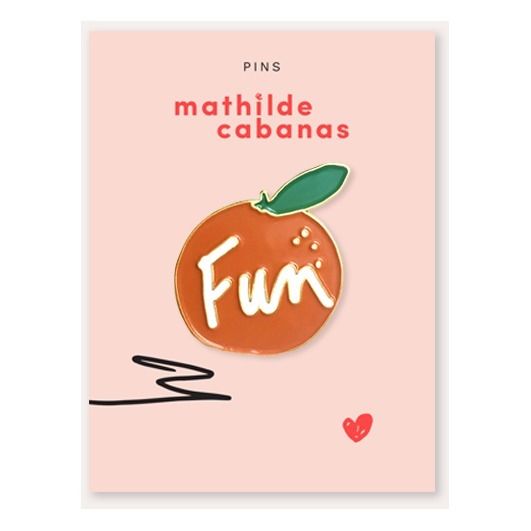 Pins Orange-product