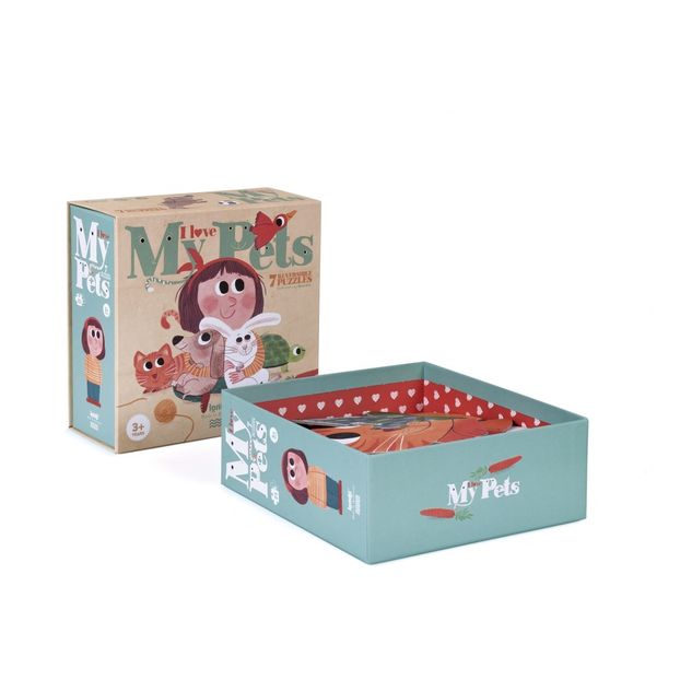 I Love My Pets Animal Puzzle-product