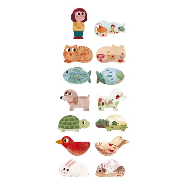 I Love My Pets Animal Puzzle-product