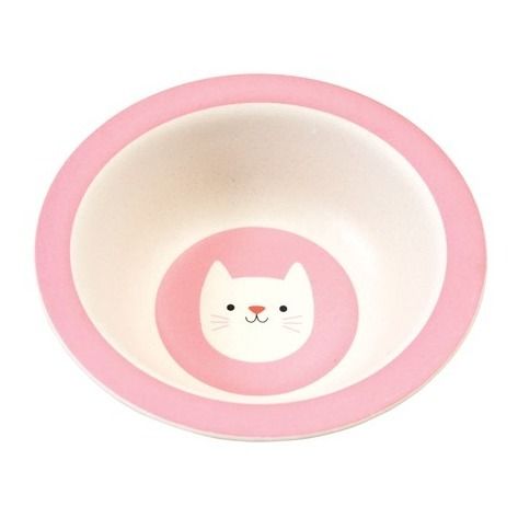 Cookie The Cat Bamboo Bowl-product
