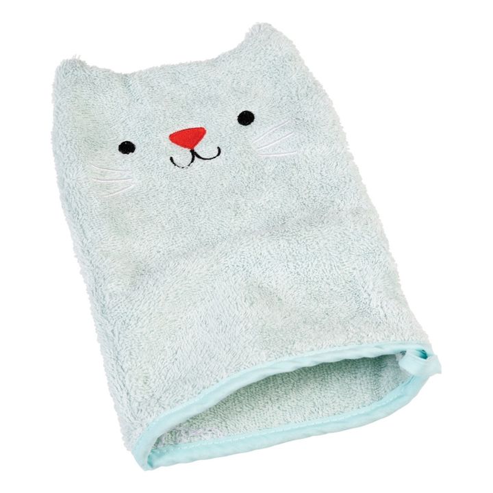 Manopla de baño de algodón El gato Cookie- Imagen del producto n°0