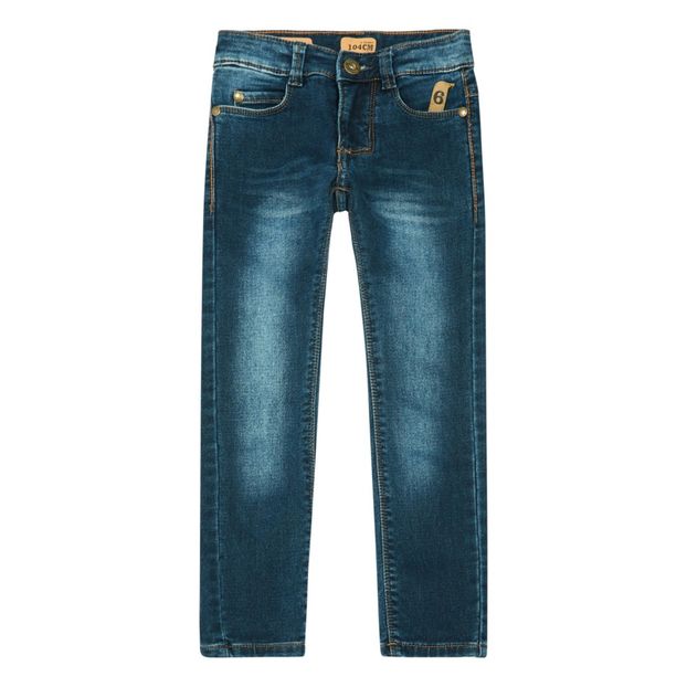 Super Slim Fit Washed Jeans-product