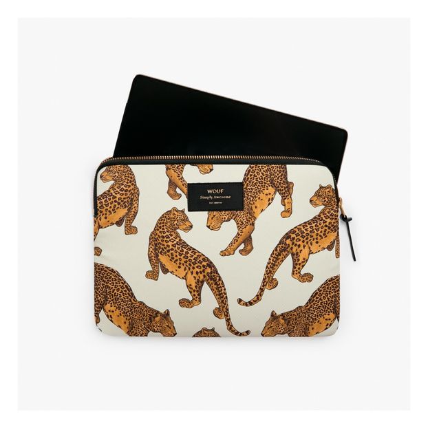 Pochette iPad en toile léopard-product