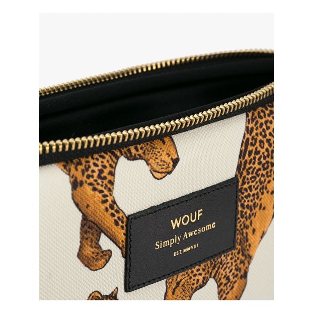 Pochette iPad en toile léopard-product