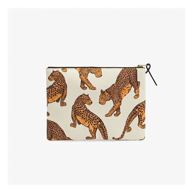 Pochette en toile léopard-product
