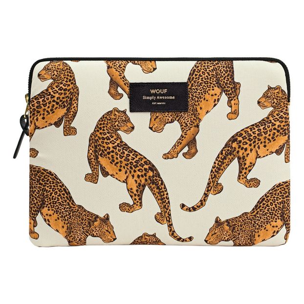 Pochette iPad en toile léopard-product