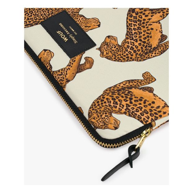 Pochette iPad en toile léopard-product