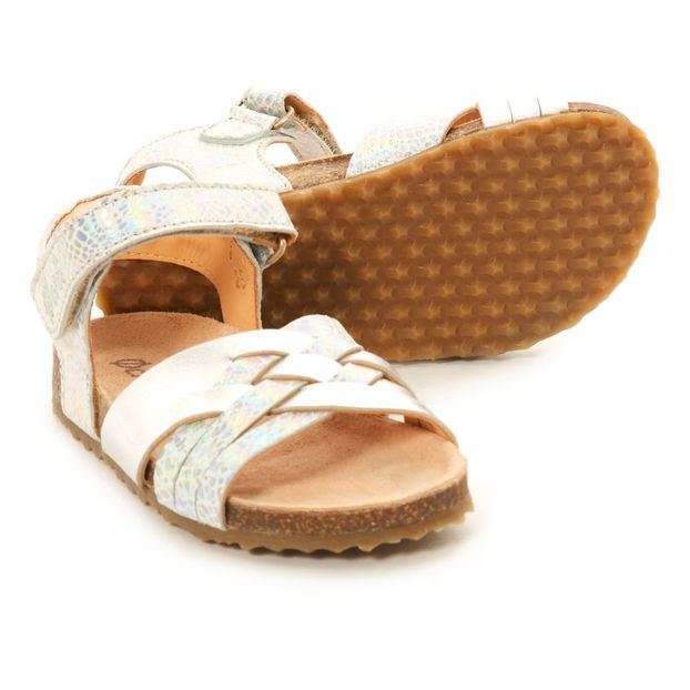 Sandales Multi Brides Cuir Irisé Scratch-product