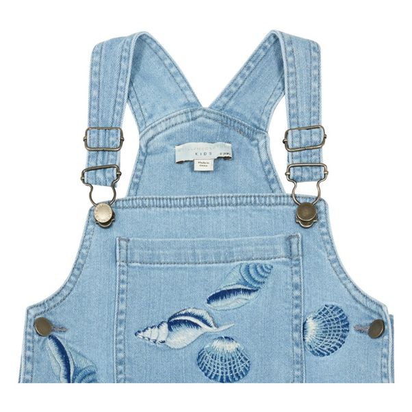 Sunflower Embroidered Shell Dungaree Dress-product