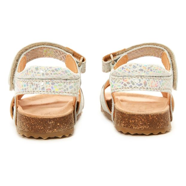 Sandales Multi Brides Cuir Irisé Scratch-product