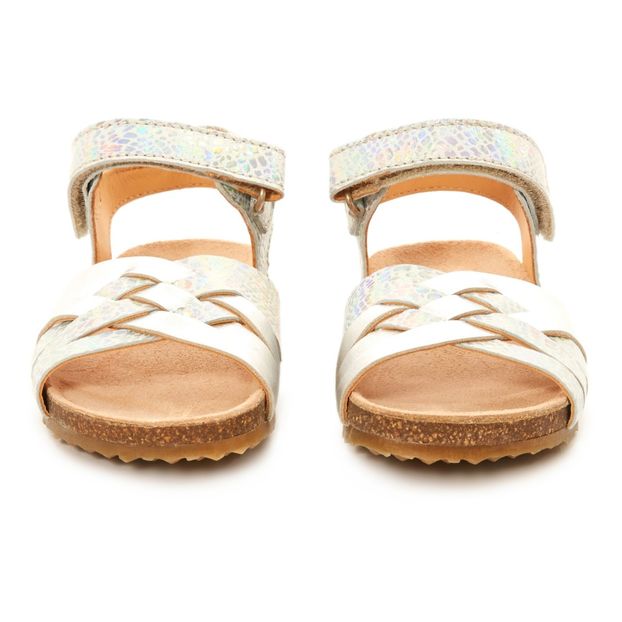 Sandales Multi Brides Cuir Irisé Scratch-product