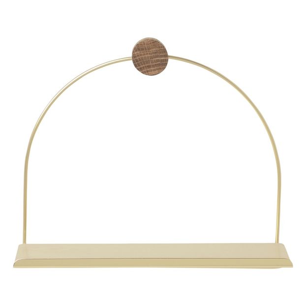 Mensola in legno e metallo -product