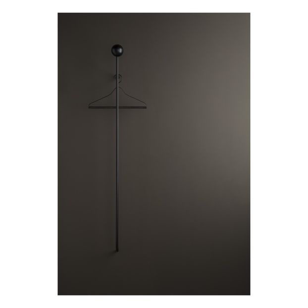 Porte-manteau Pujo en bois et métal-product