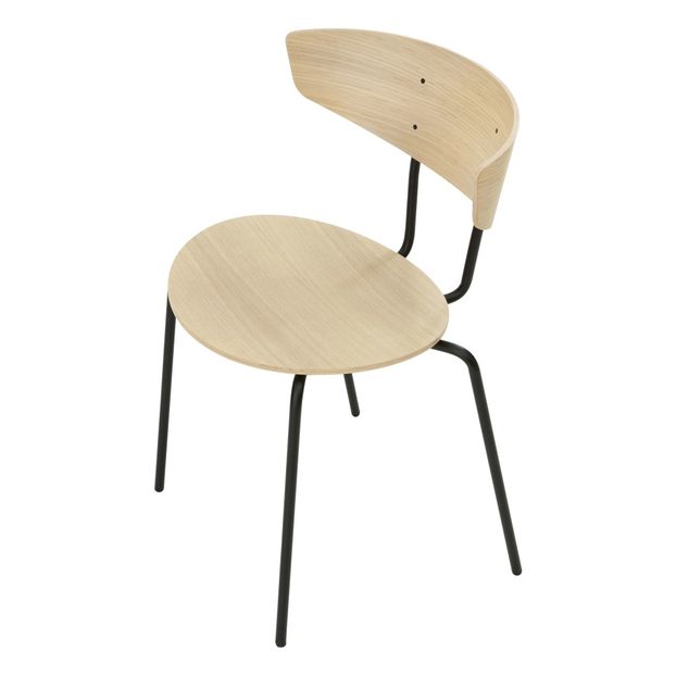 Chaise Herman en bois et métal-product