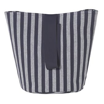 Cesta Chambray de algodón rayado-product