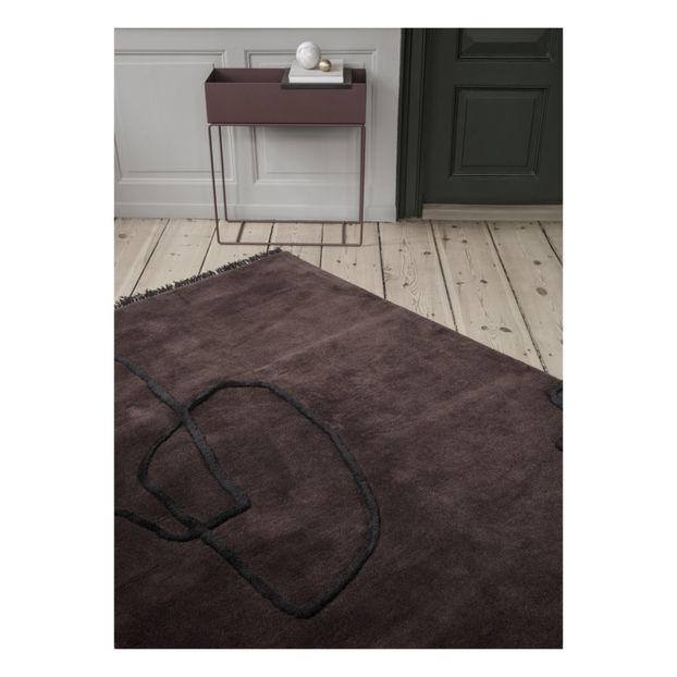 Alfombra tejida a mano de lana 140x200 cm-product