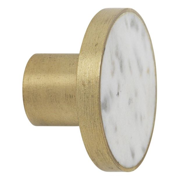 Marble and Brass Hook-product