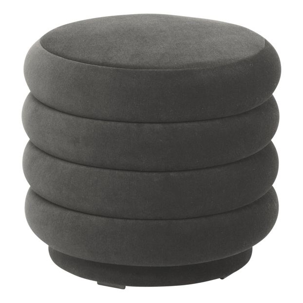 Puf redondo de terciopelo Febrick P42 cm-product