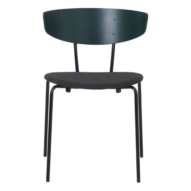Herman Wood and Metal Padded Chair -product