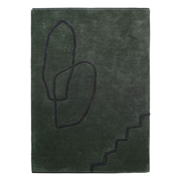 Tapis tissé à la main en laine 140x200 cm-product