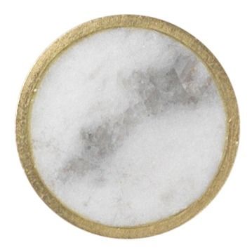 Percha de latón y mármol-product
