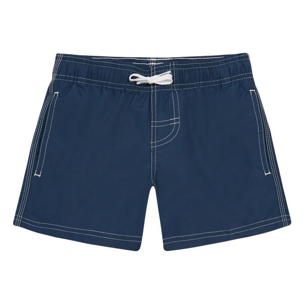 Short de Bain Uni Bande Tricolore-product