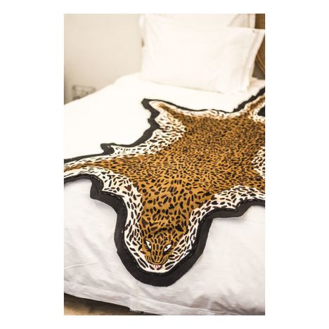 Tapis tigre brodé mains 145x230 cm-product