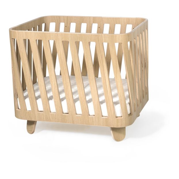 Lit évolutif Muka en bouleau avec matelas-product