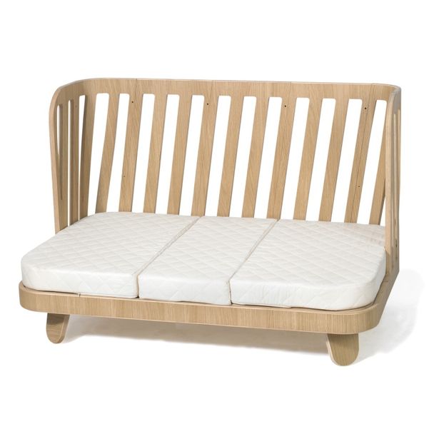 Lit évolutif Muka en bouleau avec matelas-product