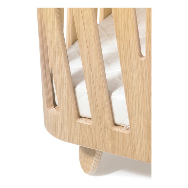 Bett erweiterbar Muka aus Eiche mit Matratze-product