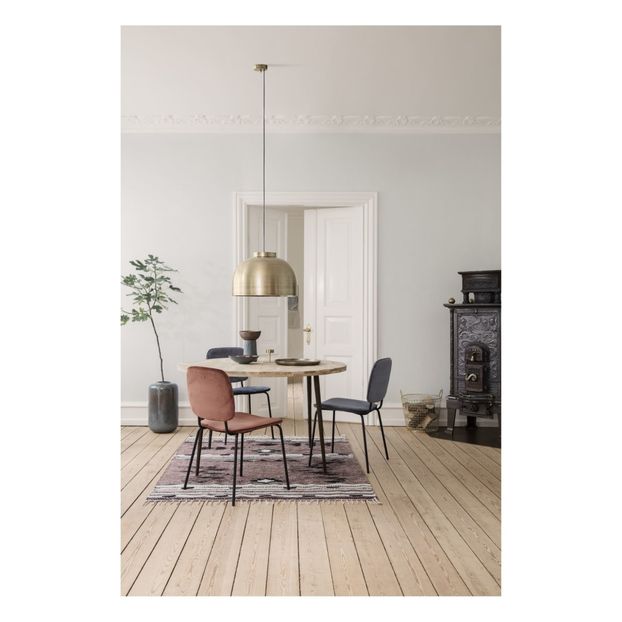 Chaise Comma en velours-product