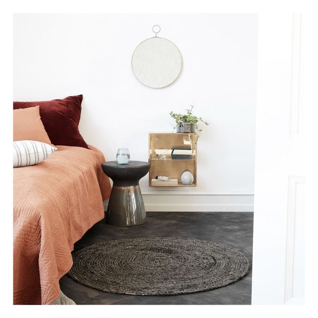Round Seed Hemp Rug D100cm-product