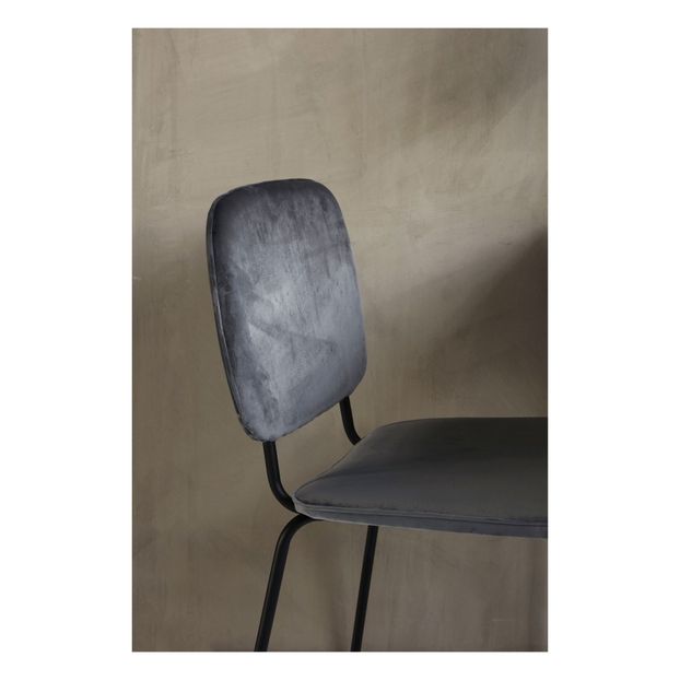 Chaise Comma en velours-product