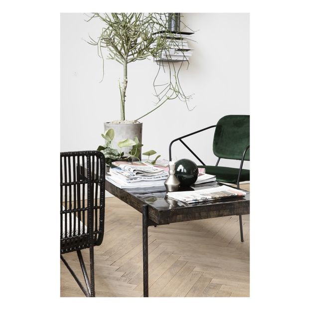 Chaise Lounge Klever en velours-product