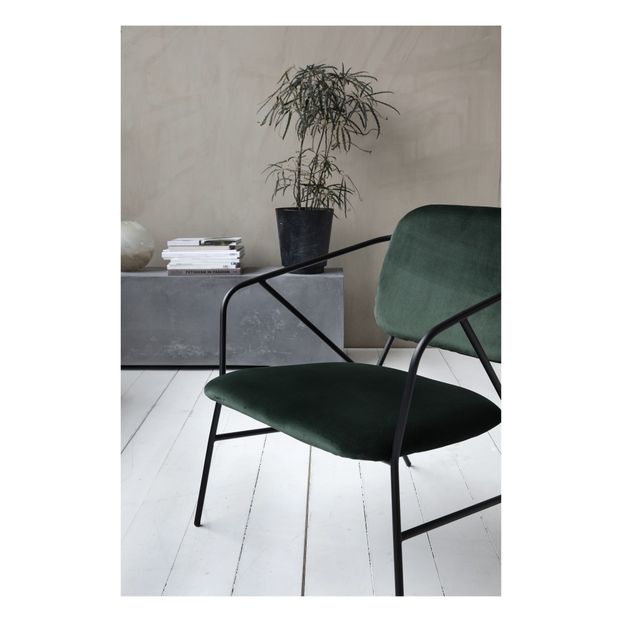 Chaise Lounge Klever en velours-product