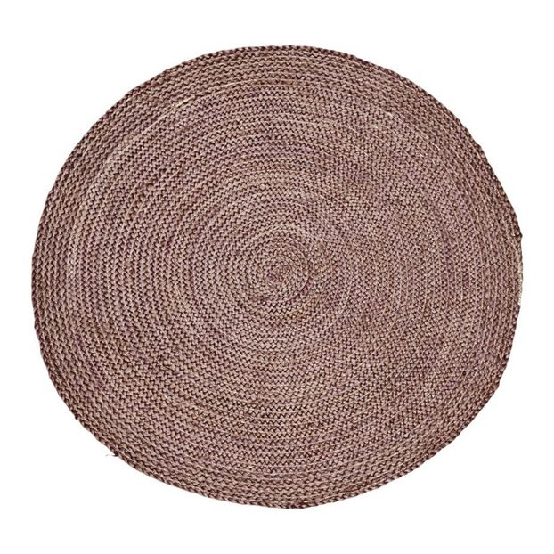 Teppich rund aus Hanf D100 cm-product