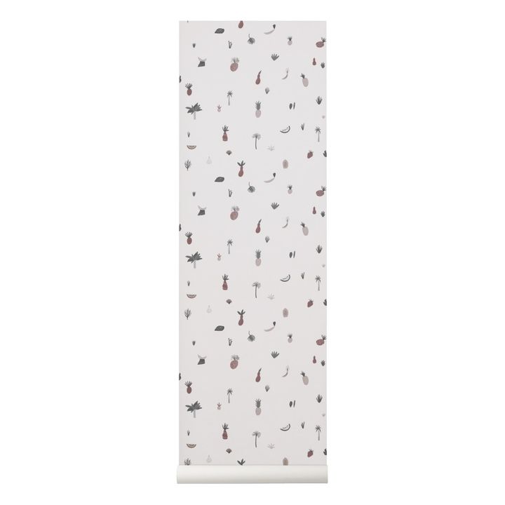 Fruiticana Wallpaper | White- Product image n°1