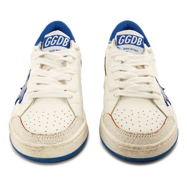Star Ball Lace-Up Leather Low Top Trainers-product