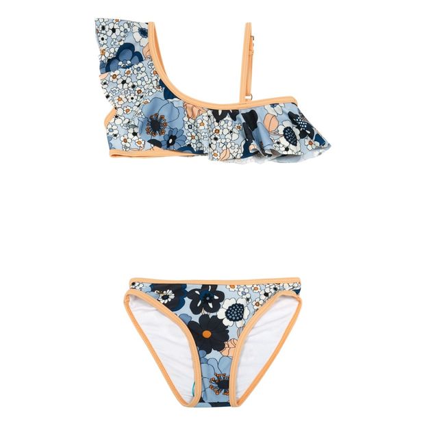 Bañador Volante Estampado Flores -product
