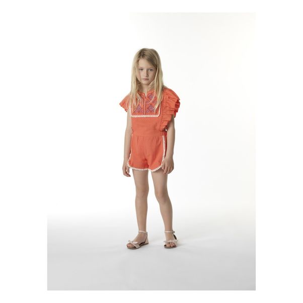 Tutina con ricami e volants-product