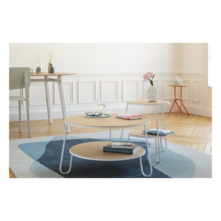 Tapis Serge tufté | Bleu- Image produit n°2