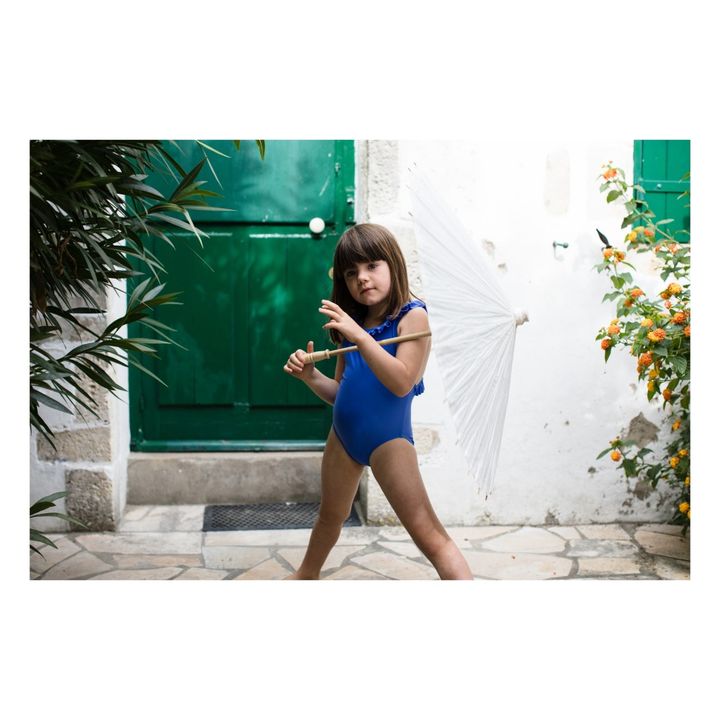 Bañador Anti-UV Índice 50+ Alba | Azul índigo- Imagen del producto n°1