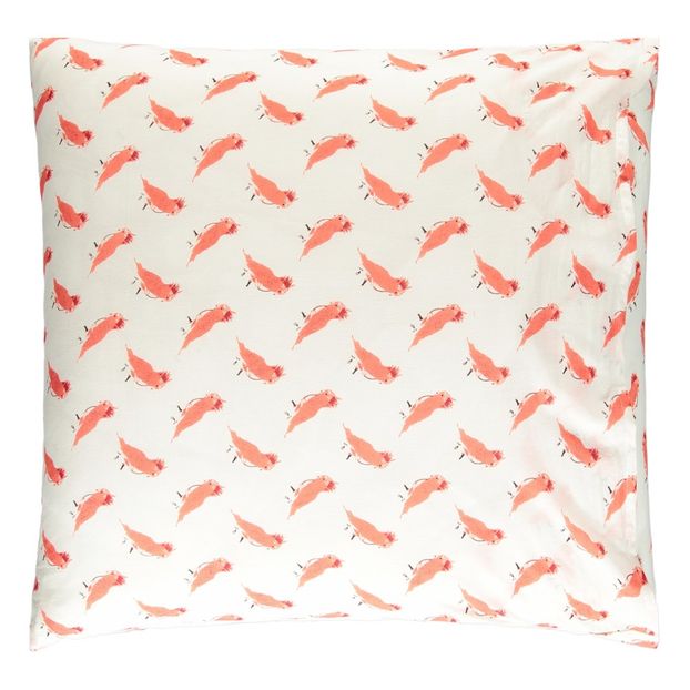 Taie d'oreiller en coton oiseaux-product