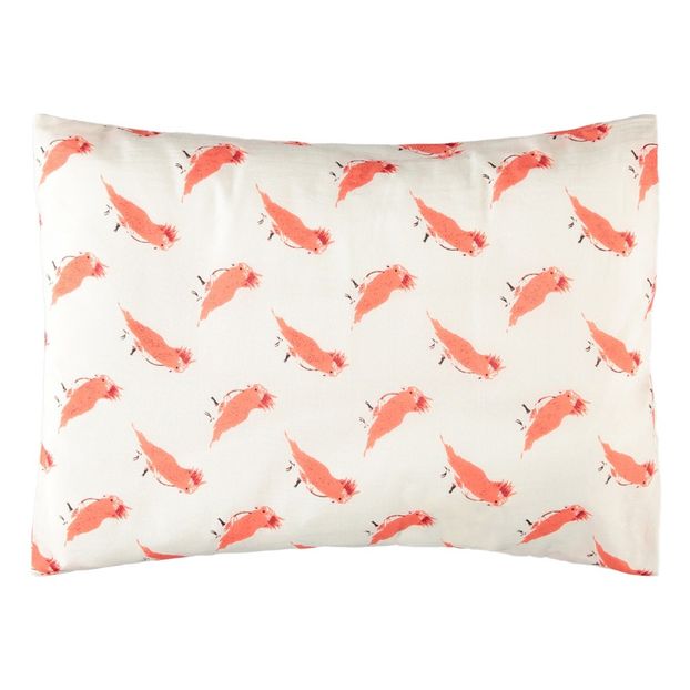 Taie d'oreiller en coton oiseaux-product