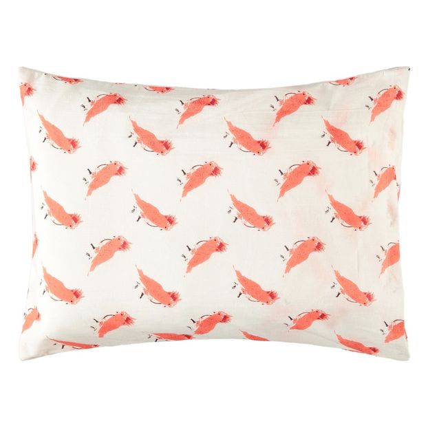 Taie d'oreiller en coton oiseaux-product