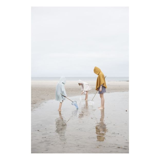 Poncho en mousseline de coton-product