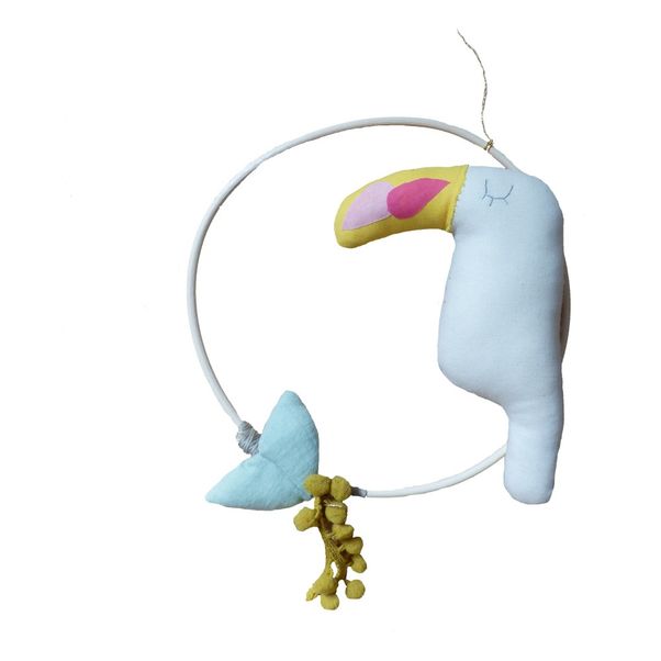 Oiseau décoratif à suspendre Charlie bébé-product