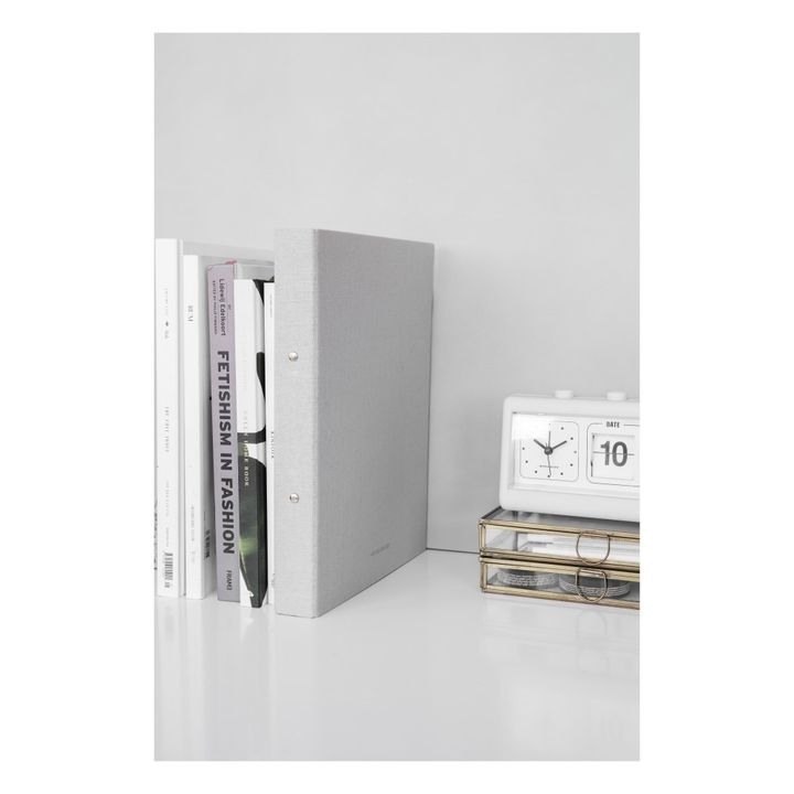 Vintage Alarm Clock | Light grey- Product image n°2